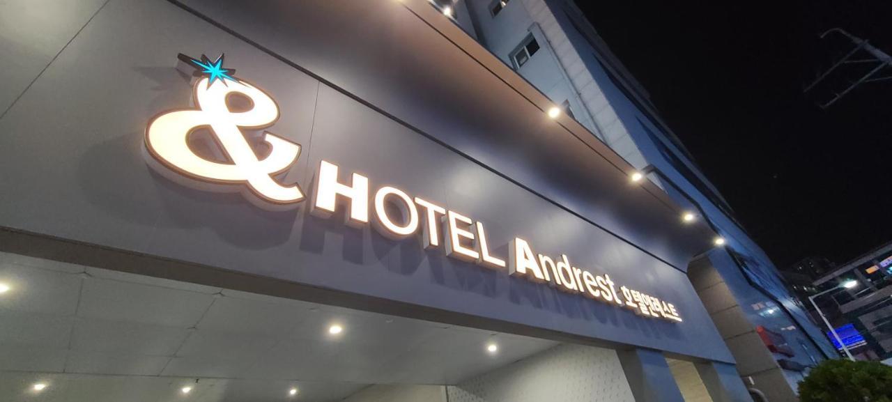 Hotel Andrest Пусан Экстерьер фото
